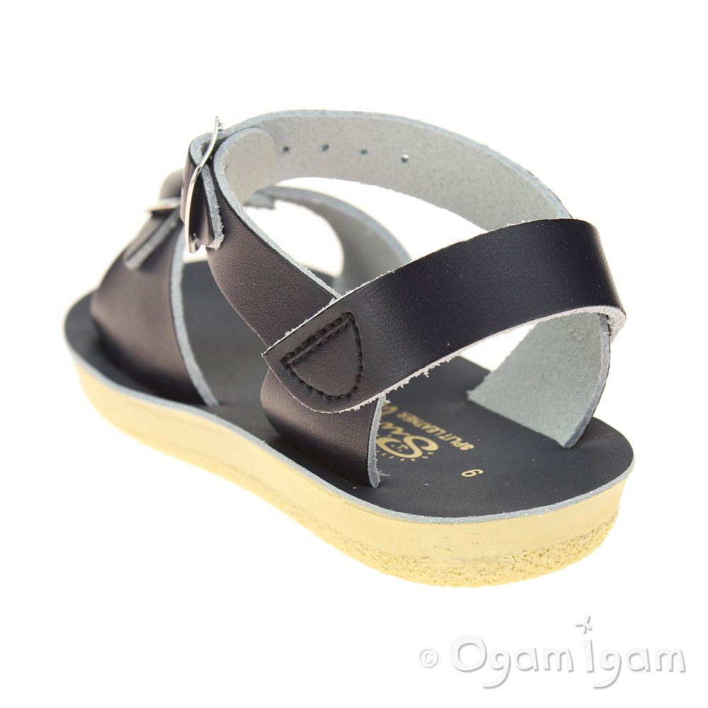 Salt-Water Surfer Boys Girls Navy Sandal