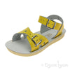 Salt-Water Sweetheart Girls Yellow Patent Sandal