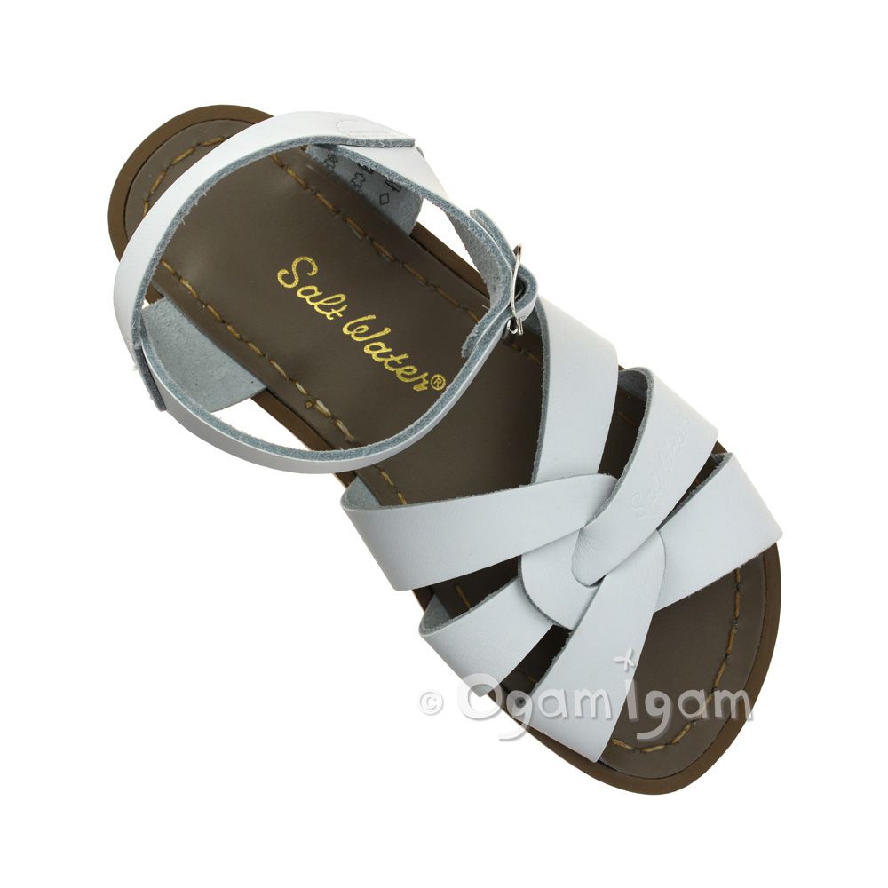 plaited girls sandal