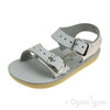 Salt-Water Seawee Girls White Sandal