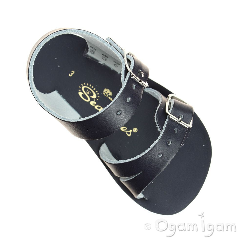 Salt-Water Seawee Girls Boys Navy Sandal