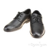 Clarks Rufus Edge BL Boys Black School Shoe