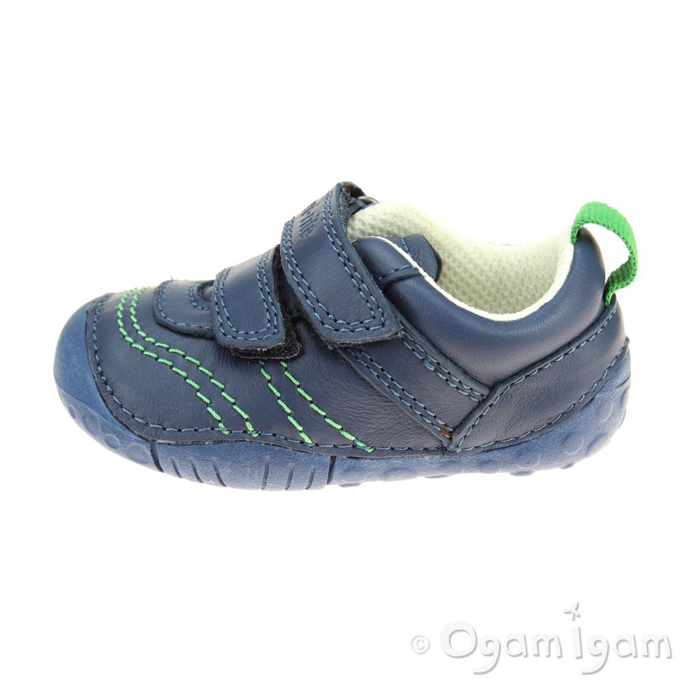 Start-rite Baby Leo Infant Boys Blue Shoe