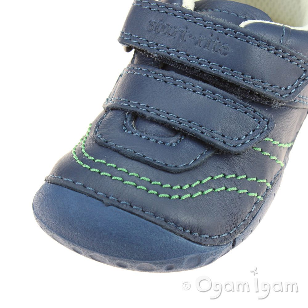 Start-rite Baby Leo Infant Boys Blue Shoe