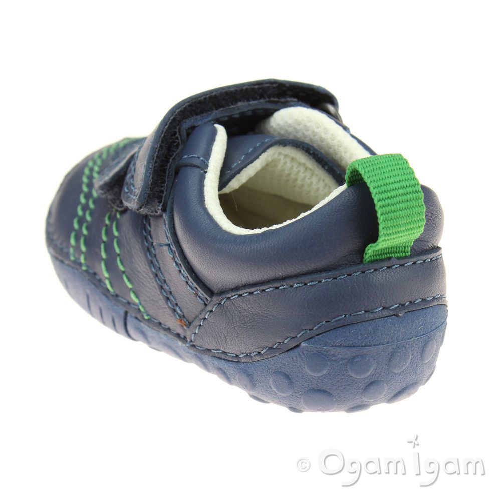 Start-rite Baby Leo Infant Boys Blue Shoe