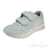 Geox Pavel Boys-Girls White School Trainer