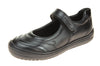 Geox Hadriel Girls Black School Shoe
