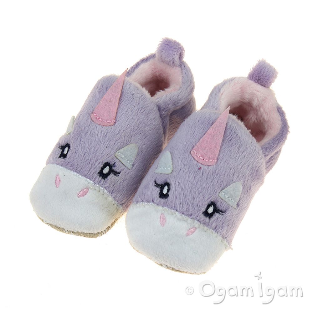 Chipmunks Rainbow Girls Lavendar Slipper