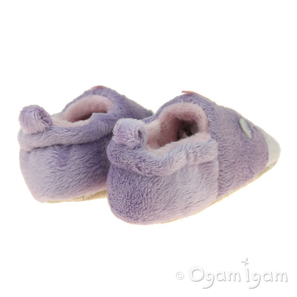 Chipmunks Rainbow Girls Lavendar Slipper