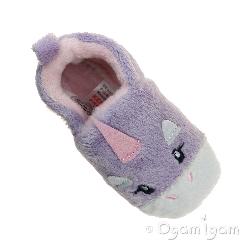 Chipmunks Rainbow Girls Lavendar Slipper
