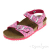 Birkenstock Rio Kids Lines Girls Pink Sandal