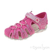 Geox Roxanne Girls Fuchsia Closed toe Sandal