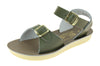 Salt-Water Surfer Boys Girls Olive Green Waterfriendly Sandal