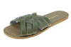 Salt-Water Retro Slide Womens Olive Waterfriendly Sandal