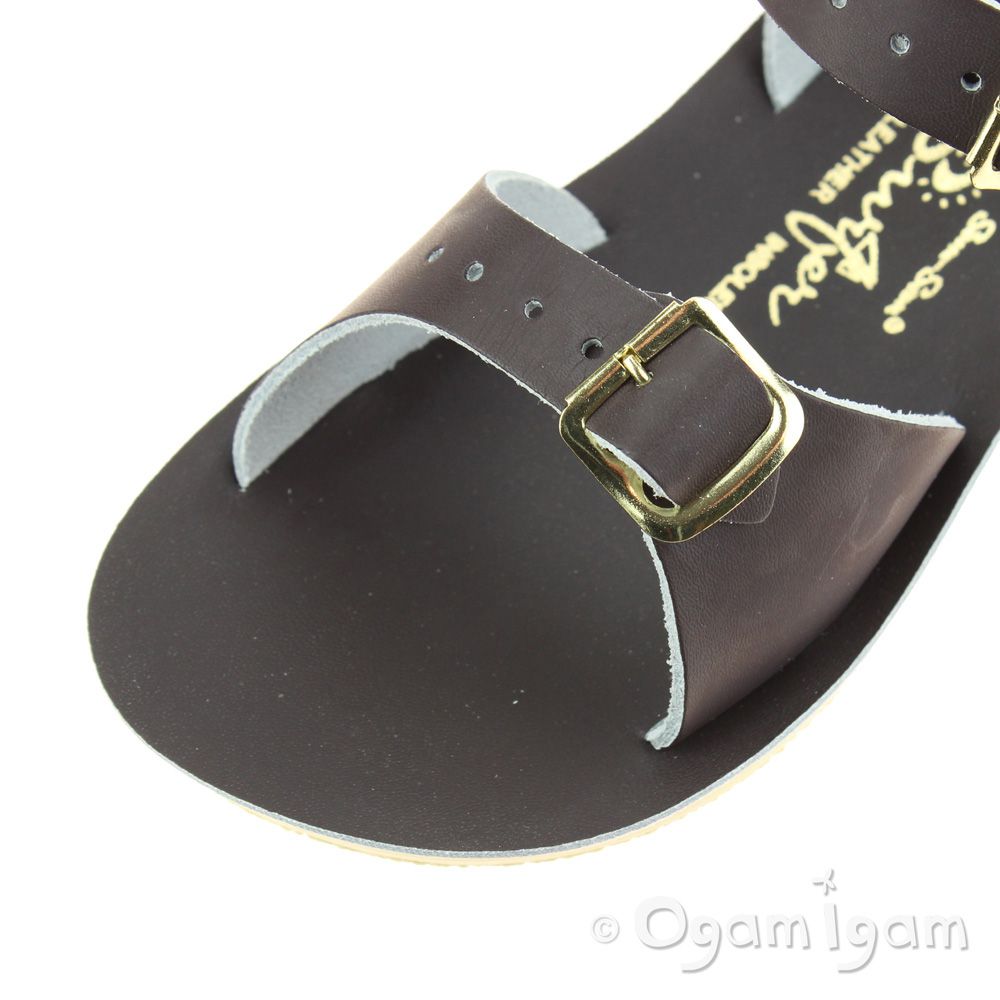 Salt-Water Surfer Boys Girls Brown Waterfriendly Sandal