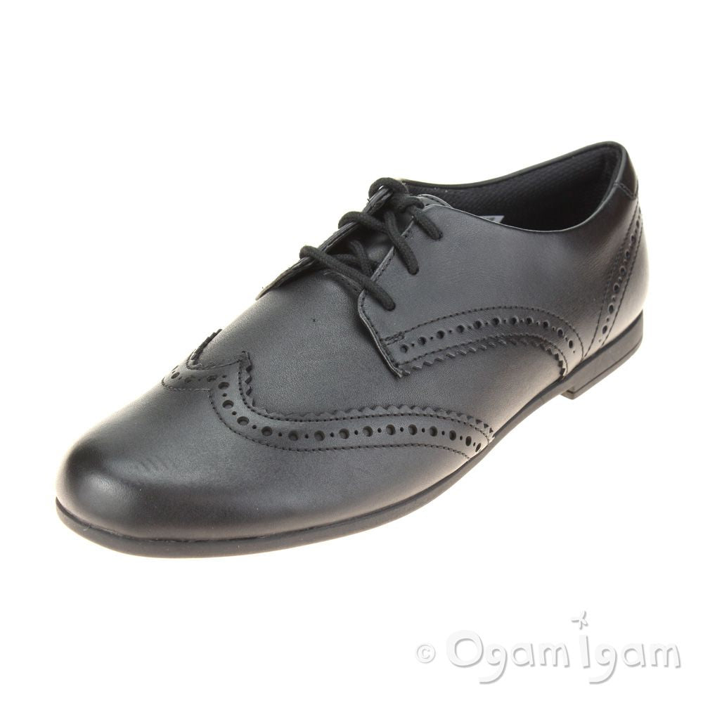 Clarks Scala Lace Girls Black School Shoe Ogam Igam clarks-scala-lace-girls-black-school-shoe-ogam-igam