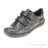 Geox Hadriel Girls Black School Shoe