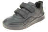Geox Perth Boys Black School Shoe