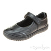 Geox Hadriel Girls Black School Shoe
