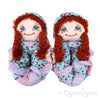 Lelli Kelly Doll Slipper Girls Brunette Slipper