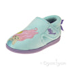 Chipmunks Maisie Girls Turquoise Slipper