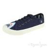 Joules Coast Shark Boys Navy Canvas Shoe