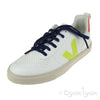 Veja V-10 Lace Boys Girls White Fluo Orange Trainer