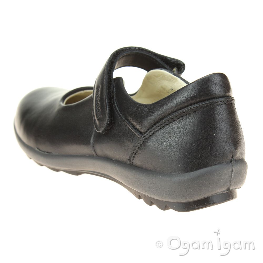Primigi Olea Girls Black School Shoe