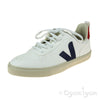 Veja V-10 Lace Boys White Cobalt Pekin Shoe