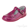 Start-rite Star Gaze Girls Berry Glitter Patent T-bar Shoe