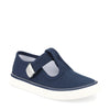 Start Rite Treasure Boys Girls Navy Canvas Shoe