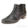 Rieker Y07B000 Womens Black Ankle Boot