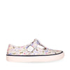 Start Rite Summer Girls Cream Floral Canvas Shoe