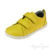 Bobux Grass Court Girls Lemon Shoe