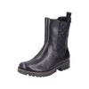 Rieker 7852000 Womens Black Chunky Waterproof Boot