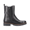 Rieker 7852000 Womens Black Chunky Waterproof Boot
