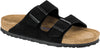 Birkenstock Arizona Narrow Womens Black Suede Sandal