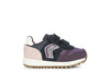 Geox Alben Girls Dark Violet-Navy Trainer