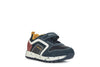 Geox Alben Boys Navy-Bodeaux Trainer