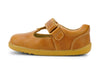 Bobux Louise T-Bar Girls Caramel Shoe