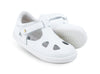 Bobux Zap Boys Girls White Summer Shoe