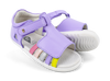 Bobux Mirror Infant Girls Lilac Rainbow Sandal