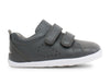 Bobux Grass Court Boys Infants Smoke Grey Trainer Shoe