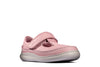 Clarks Crest Sky Infant Girls Pink T-Bar Shoe