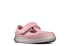 Clarks Crest Sky Infant Girls Pink T-Bar Shoe
