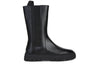 Geox Isotte Womens Black Chunky Tall Boot
