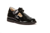 Froddo Evia Girls Black Patent T-Bar School Shoe