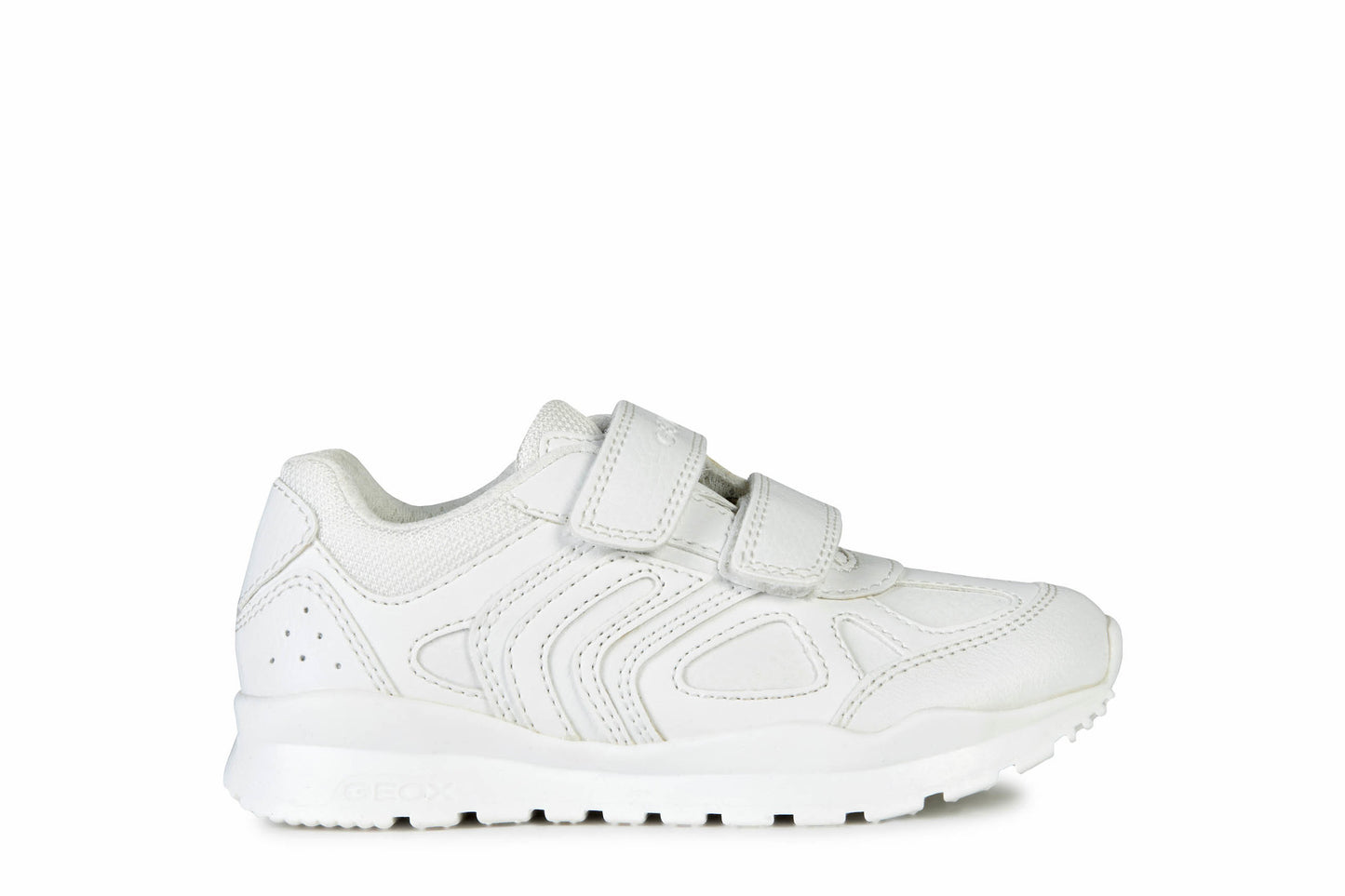 Geox Pavel Boys-Girls White Trainer