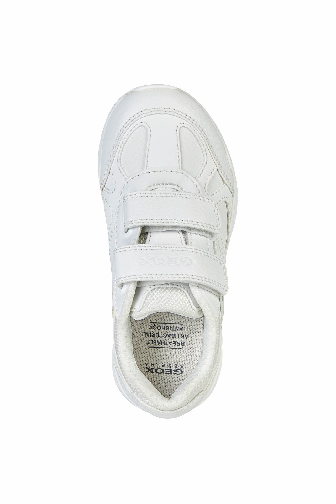 Geox Pavel Boys-Girls White Trainer