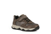 Geox Calco Girls Smoke Grey-Gold Trainer